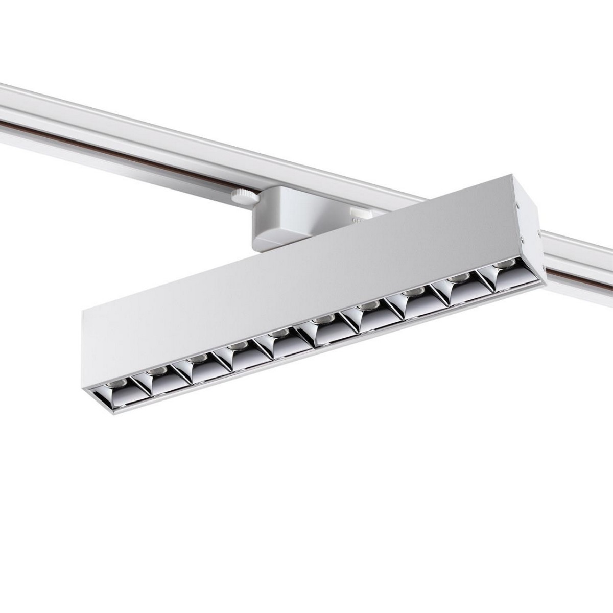 Трековые светодиодные светильники Светильник трековый однофазный трехжильный светодиодный NOVOTECH 358858 ITER 