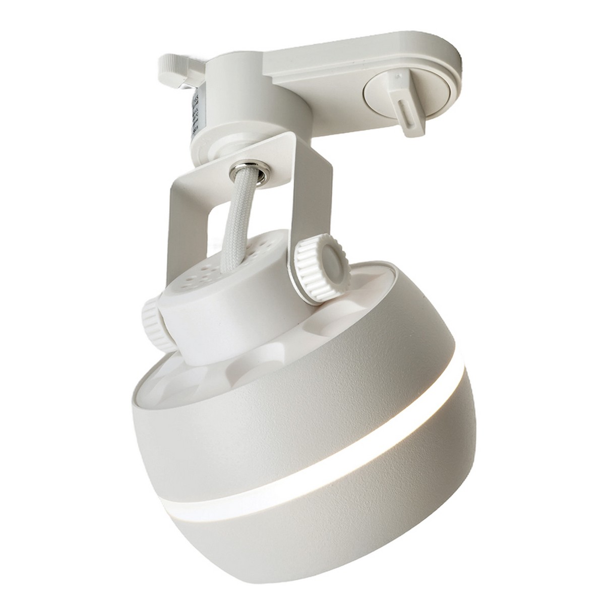 Трековые светодиодные светильники Светильник Feron AL165 трековый однофазный на шинопровод под лампу GX53 белый 48548 