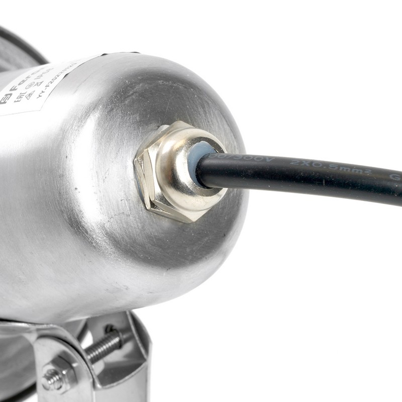 Светодиодные ландшафтные светильники Светодиодный прожектор подводный Feron LL-822 3W AC24V 6400K металлик IP68 48455 