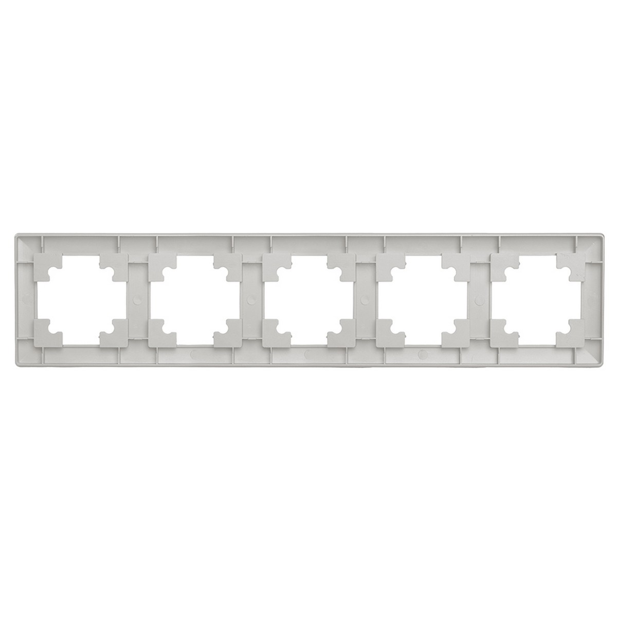 Рамка STEKKER 4-местная Катрин стекло серебро PFR00-7004-03 39800