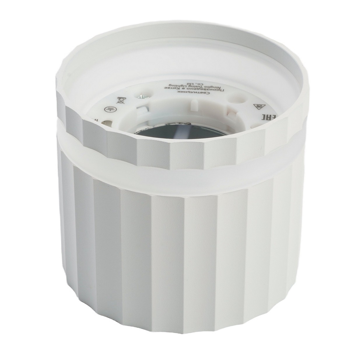 Накладные светодиодные светильники Светильник потолочный Feron HL369 Barrel OLYMPUS GX53 белый 48679 