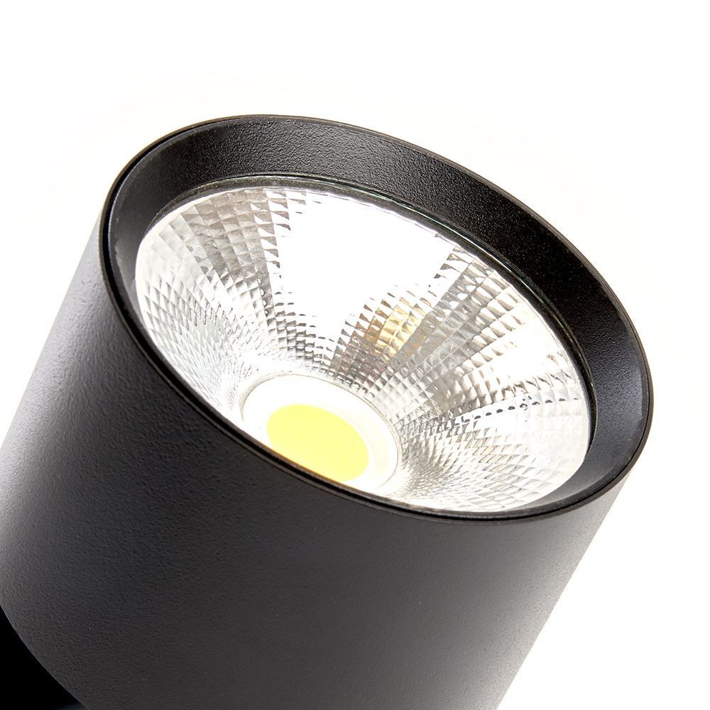 Трековые светодиодные светильники Светодиодный светильник Feron AL107 трековый на шинопровод 15W 4000K черный 32476 