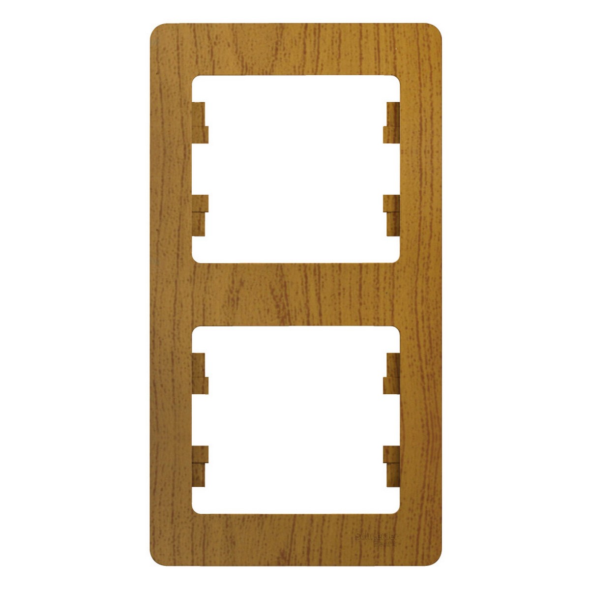 Glossa Дуб Рамка Systeme Electric Glossa Дерево Дуб 2-я, вертикальная GSL000506