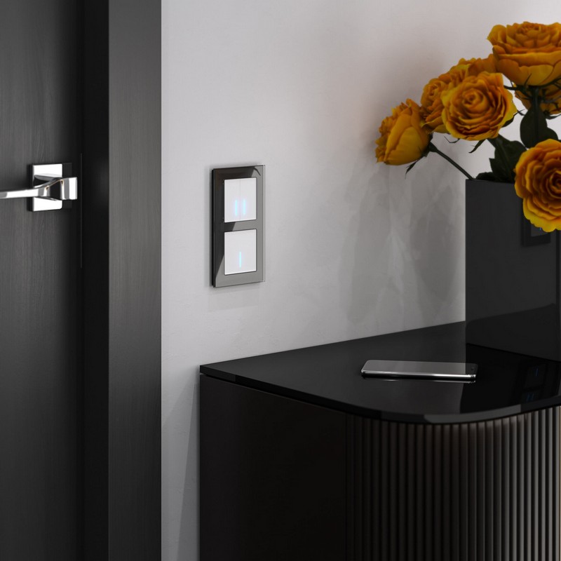 Werkel Белый механизмы Сенсорный Выключатель Werkel одноклавишный с подсветкой 1000 Вт (белый) W4510001