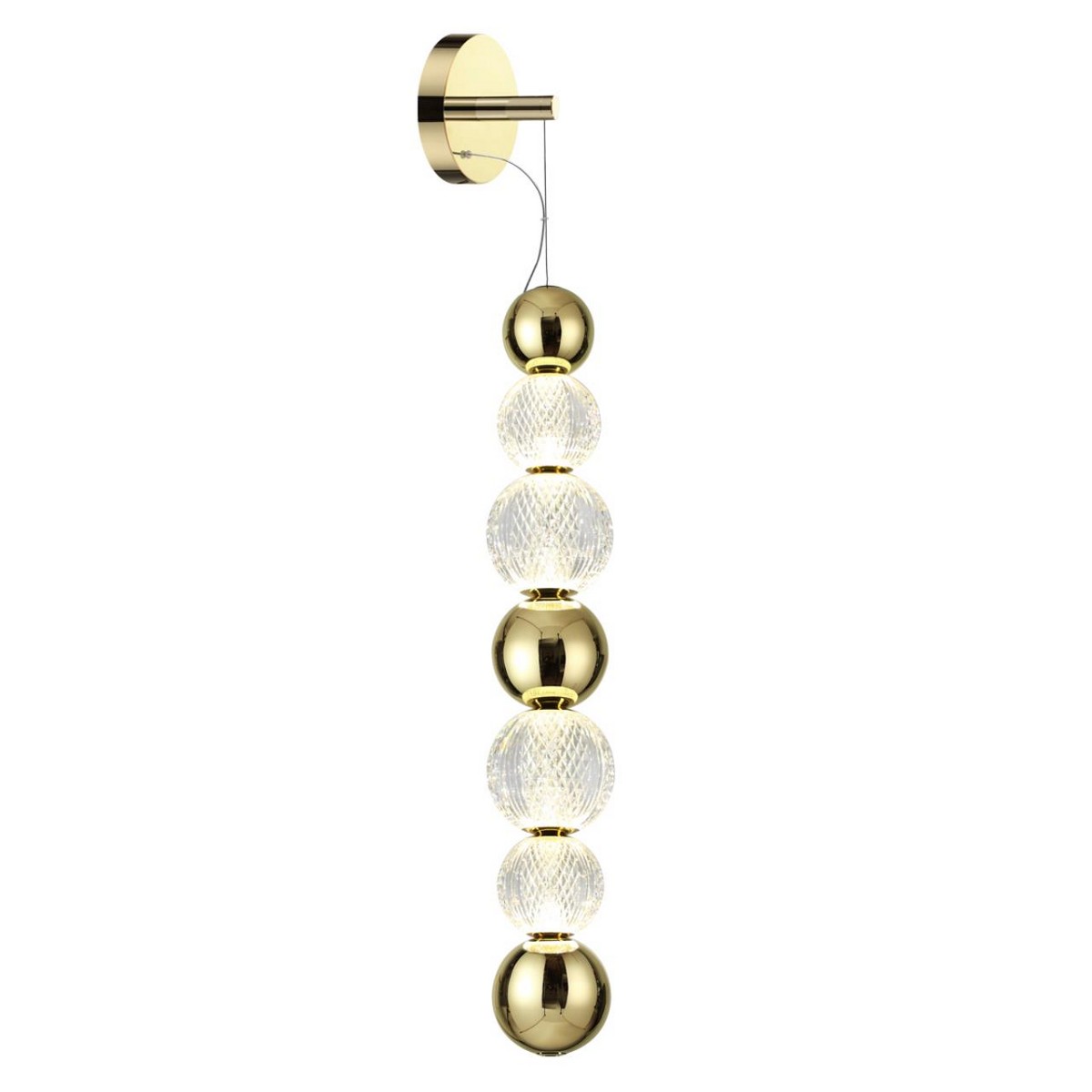 Настенный светильник ODEON LIGHT 5008/13WL CRYSTAL