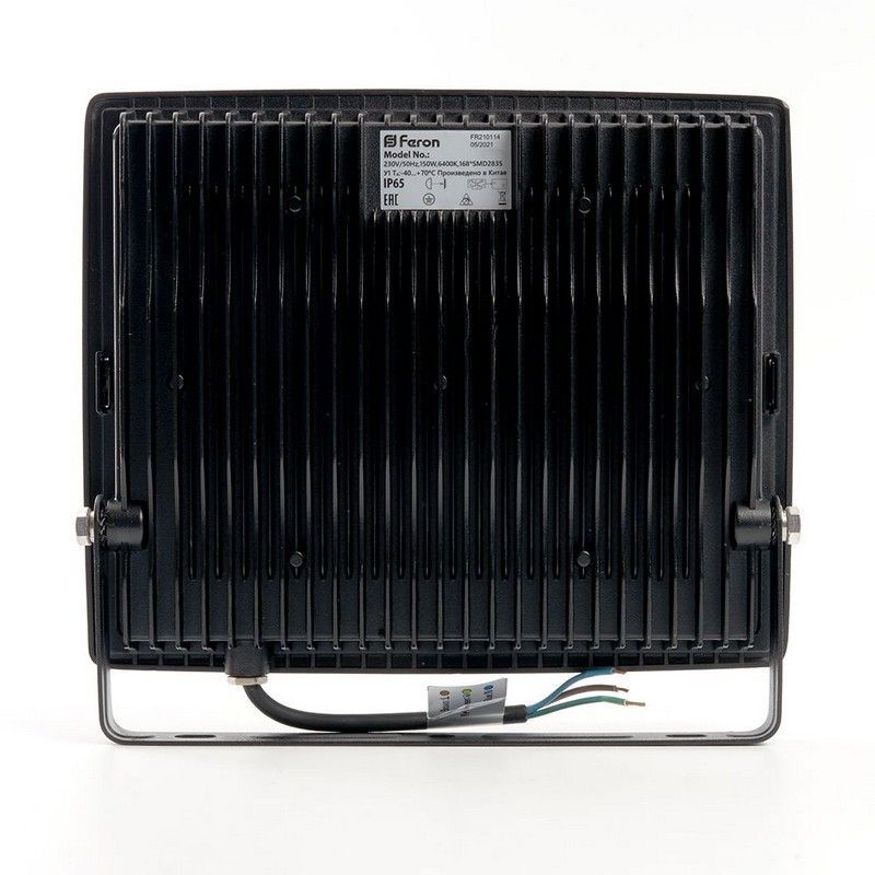 Прожекторы светодиодные Светодиодный прожектор Feron LL-924 IP65 200W Черный 4000K 48110 