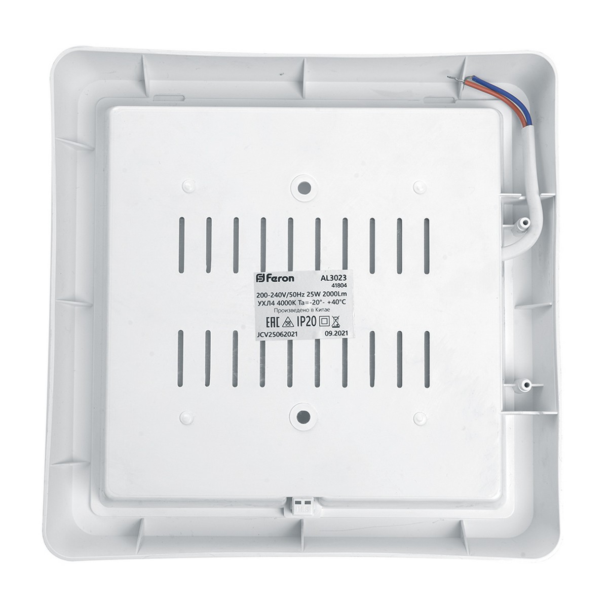Накладные светодиодные светильники Светильник накладной светодиодный FERON AL3021 белый 25W 4000К 41780 