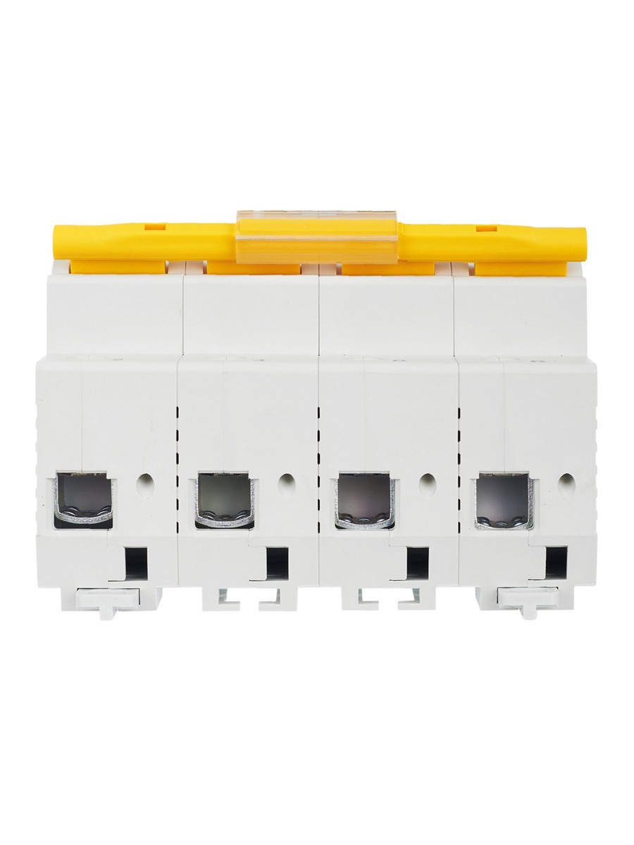 4 полюсные (четырехполюсные) Автоматический выключатель IEK KARAT ВА 47-100 4Р 80А 10 кА х-ка С MVA40-4-080-C 