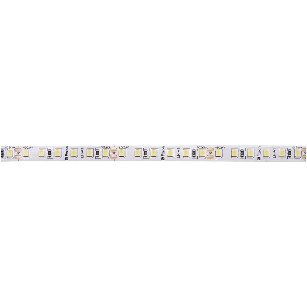 Светодиодная лента белая нейтральная Лента светодиодная Feron LS502 180SMD(2835)/м 16Вт/м 24V 4000К IP20 5 метров  41528 