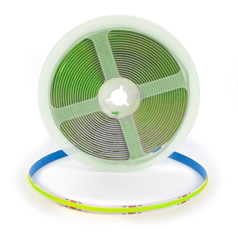 Светодиодная лента зеленая Лента светодиодная Feron LS530 COB 320SMD(2110)/м 8Вт/м 24V зеленый IP20 5 метров 48268 