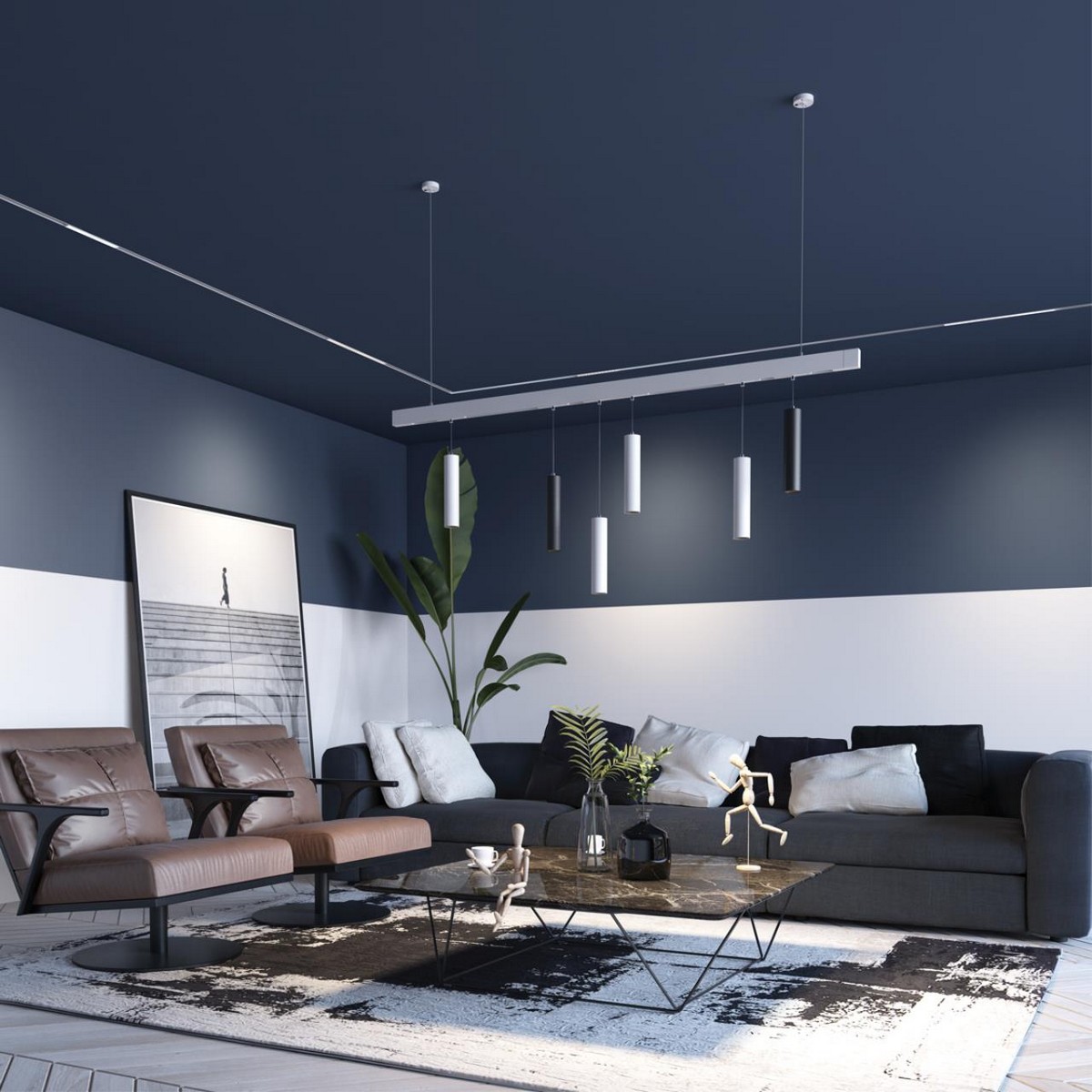 Трековые светодиодные светильники Трековый светильник для низковольтного шинопровода диммируемый  со сменой цв. температур NOVOTECH 358623 FLUM 