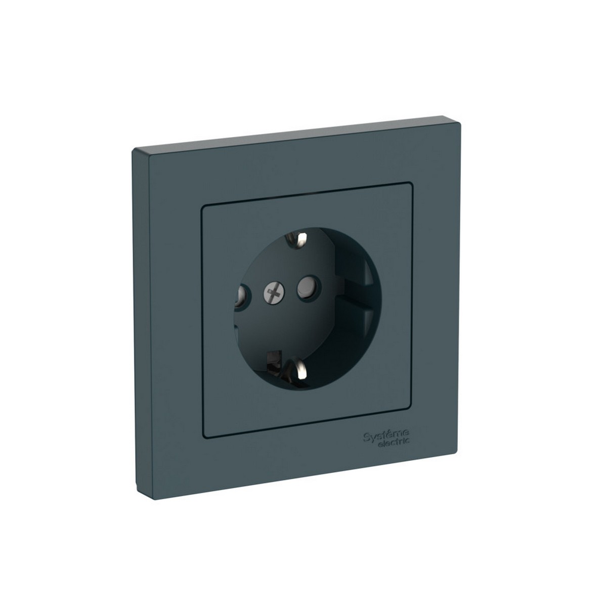 AtlasDesign Изумруд Розетка SE AtlasDesign Изумруд с заземлением со шторками в сборе быстрозажим. клем. ATN000844S