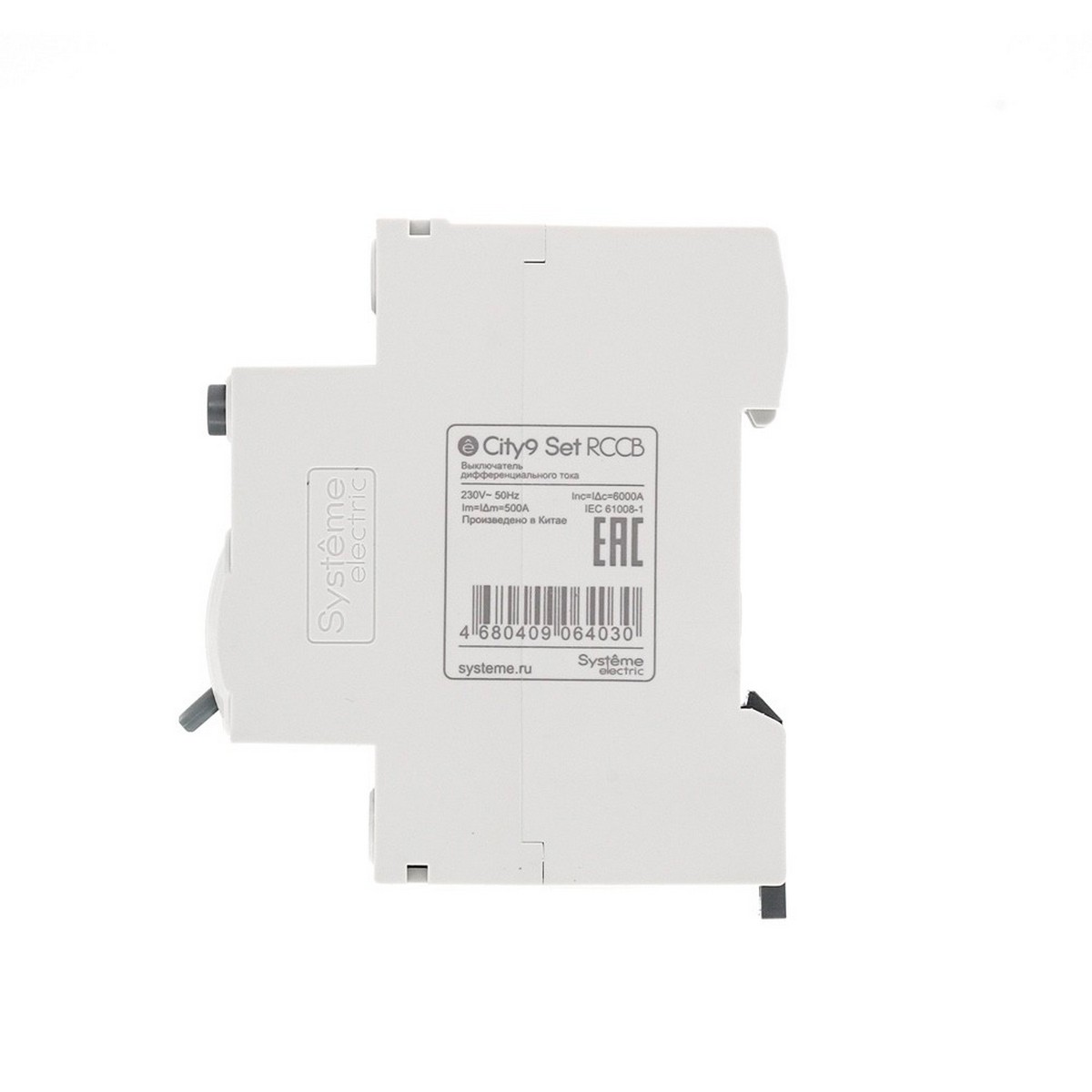 Systeme Electric Выключатель дифференциального тока SE City9 Set (ВДТ) 40А 2P 30мА Тип-AC 230В C9R36240 