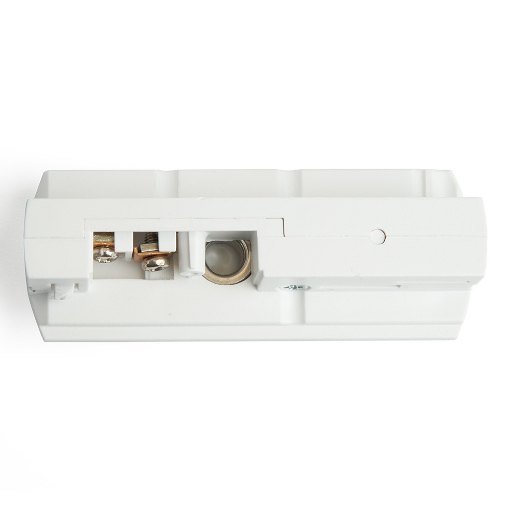 Трековые светодиодные светильники Коннектор Feron для подвесных трековых светильников белый LD1015 48558 