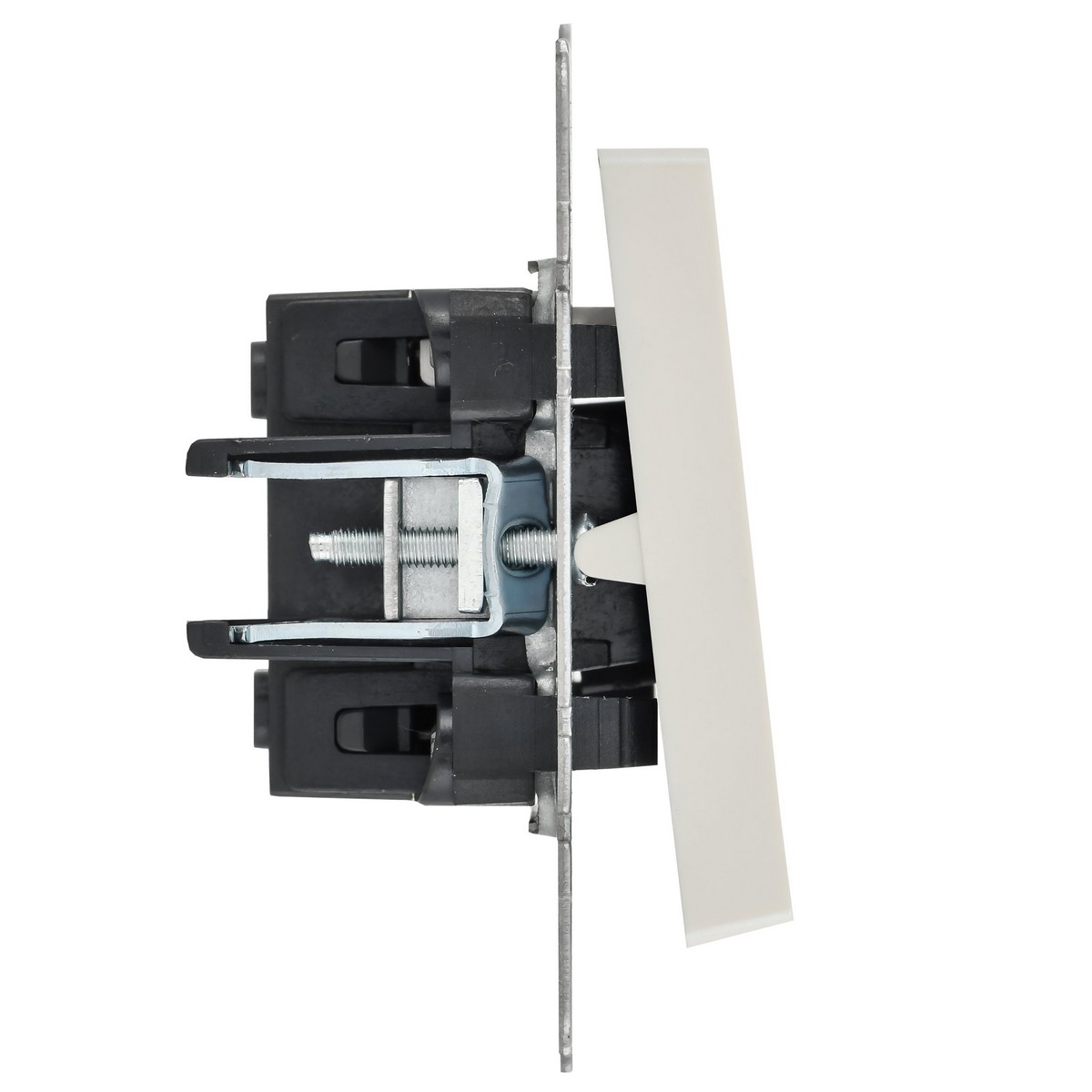 IEK Brite Жемчуг Выключатель IEK BRITE 1-клавишный с индикацией 10А ВС10-1-1-БрЖ жемчуг BR-V10-1-10-K36