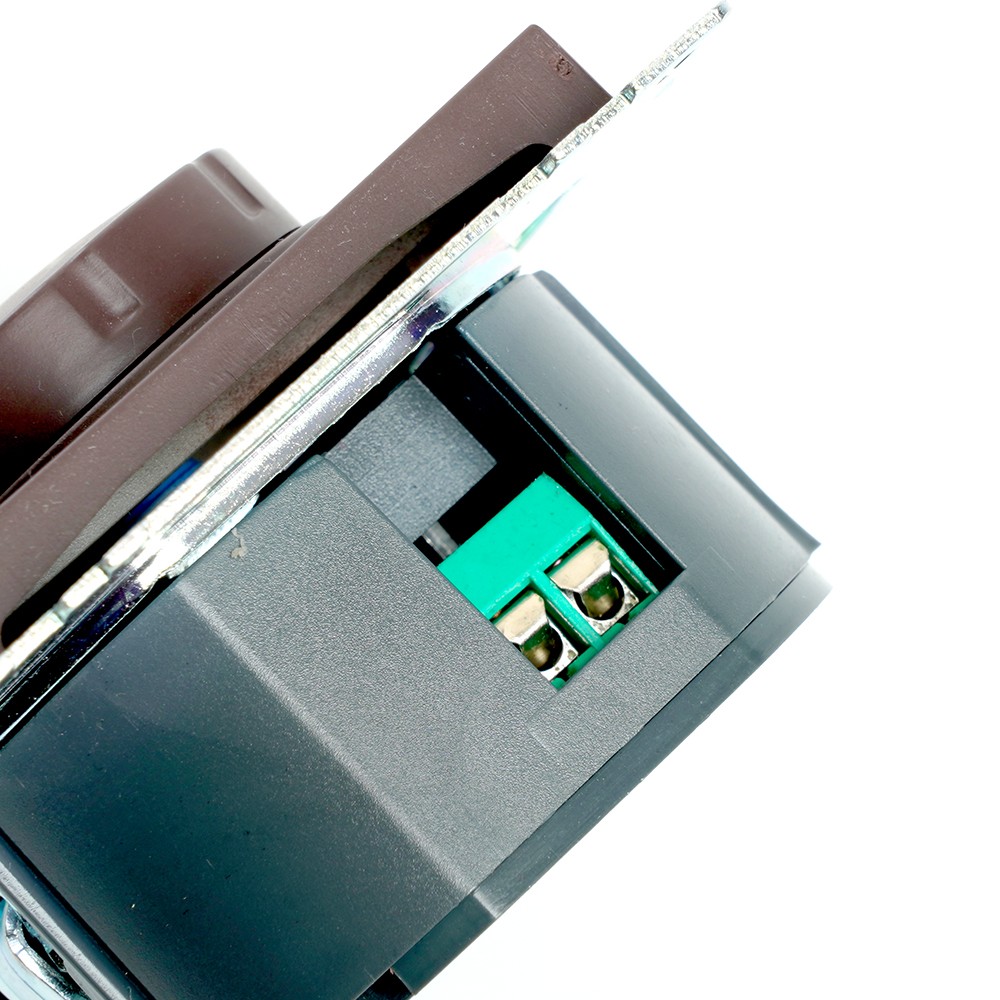 Выключатель диммирующий TRIAC STEKKER GLS10-7106-04 250V 500W Катрин шоколад 49017