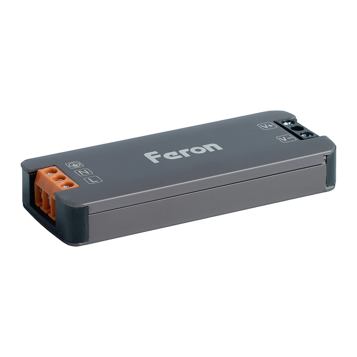 Трансформатор электронный Feron LB010 для светодиодной ленты 24W 24V 83*33.8*13мм IP20 (драйвер) 53143