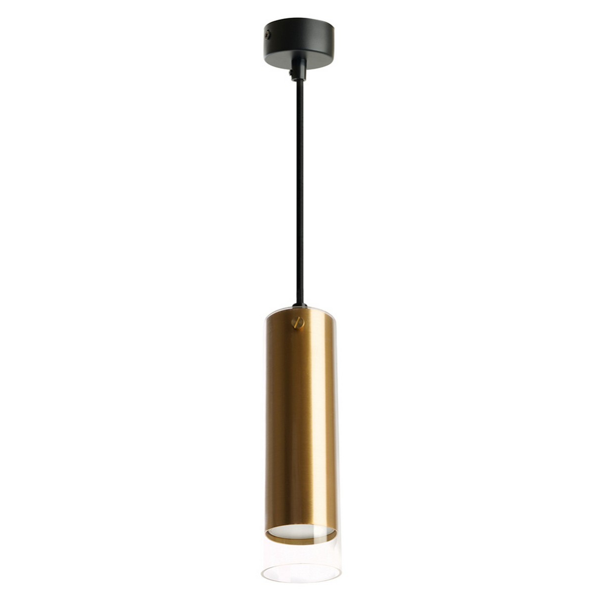 Светильник подвесной Feron ML1898 Barrel LUMINA levitation MR16 золото черный 48747