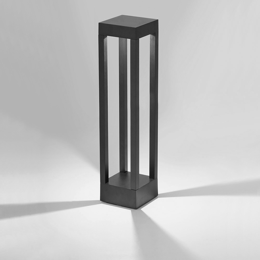 Уличные светильники на столб Светильник уличный светодиодный Feron DH802 10W AC/DC12-24V 3000K черный 48450 