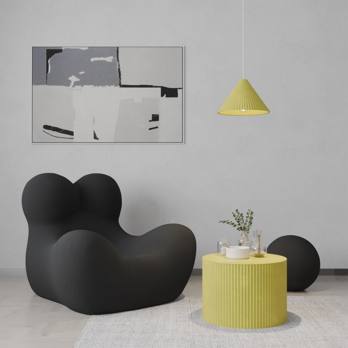 Подвесные светодиодные светильники Светильник подвесной гипсовый длина провода 2м (есть возможность покраски) NOVOTECH YESO 370979 