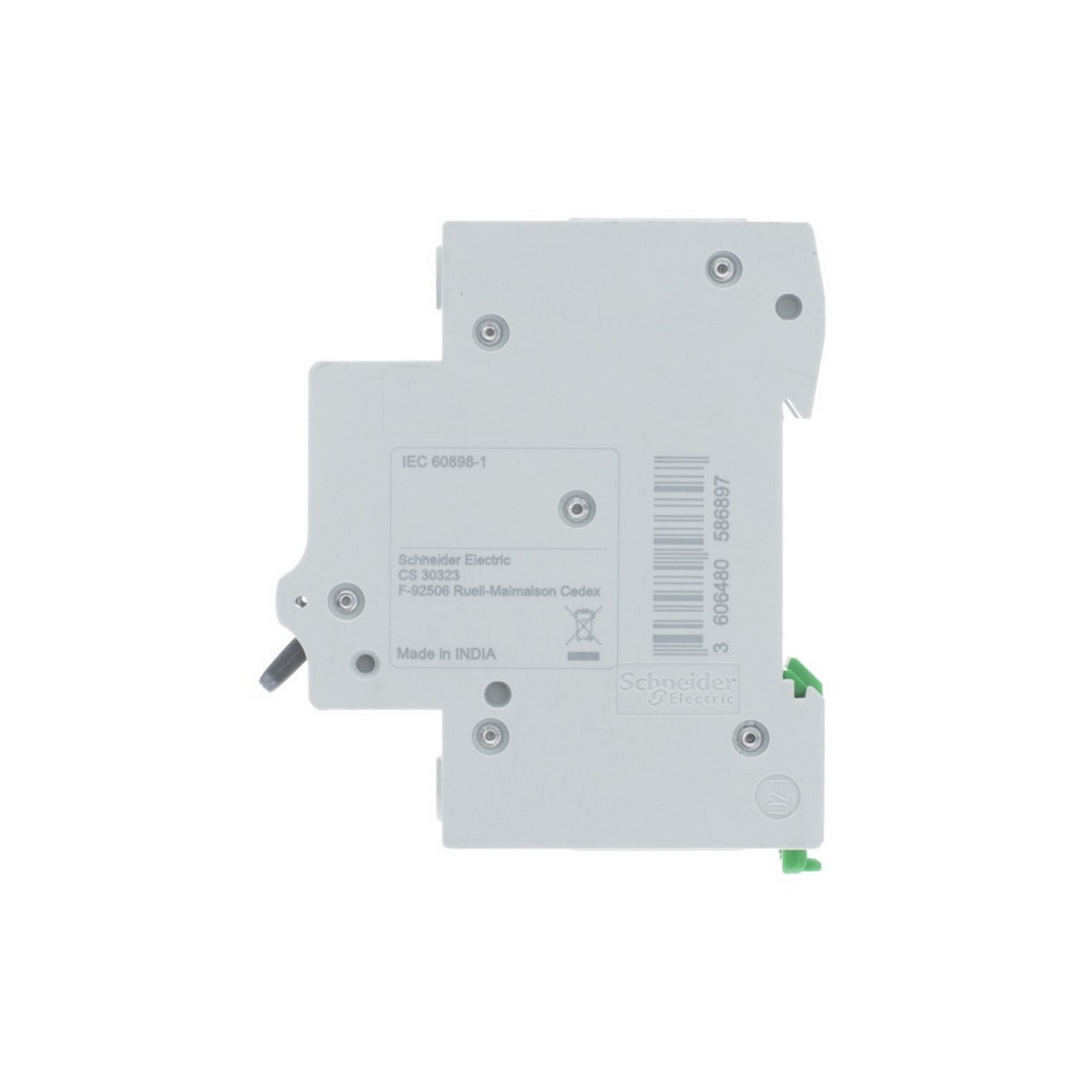 1 полюсные (однополюсные) Автоматический выключатель SCHNEIDER ELECTRIC EASY 9 1P 50A (С) 4,5kA EZ9F34150 