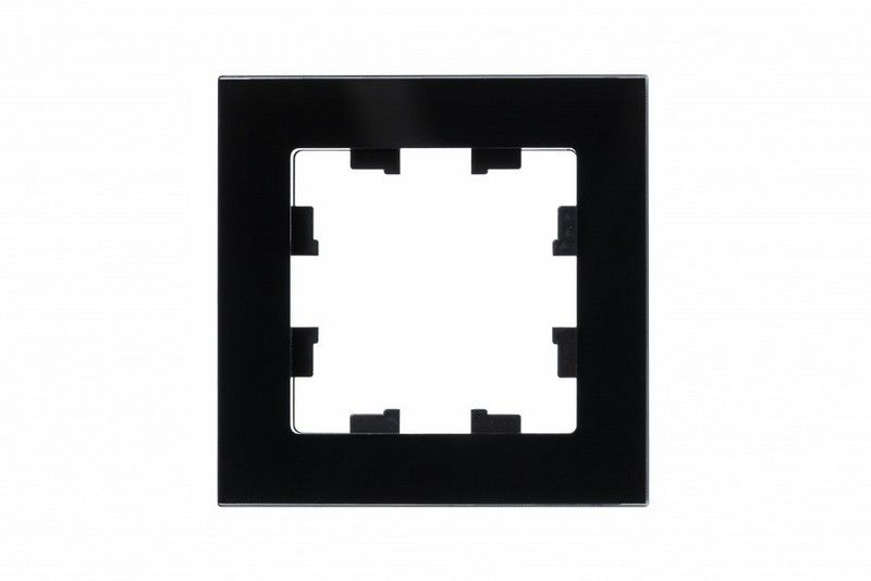 AtlasDesign Рамки Nature Рамка Systeme Electric AtlasDesign Nature Стекло черный 1-ая ATN321001