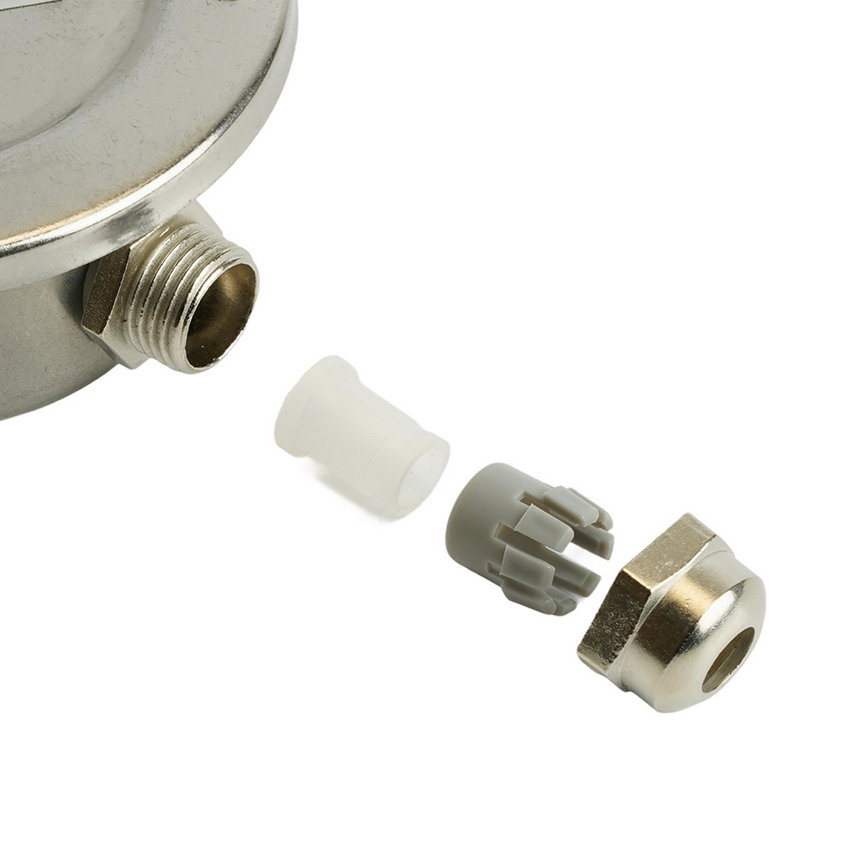 Коробка соединительная Feron LD504 на 4 ввода IP68 нерж. сталь 32184