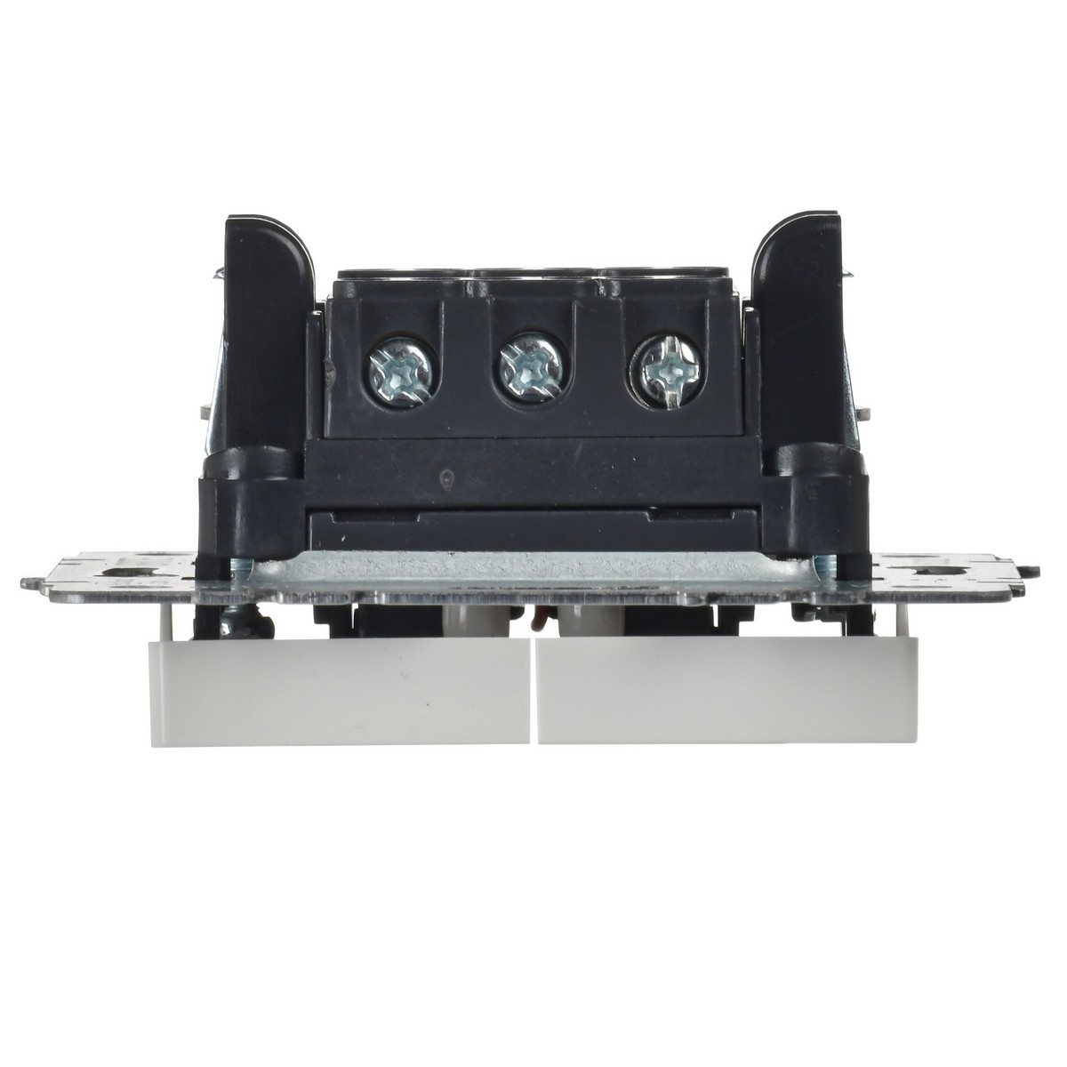 IEK Brite Белый Выключатель IEK BRITE 2-клавишный проходной 10А ВС10-2-6-БрБ белый BR-V22-0-10-K01