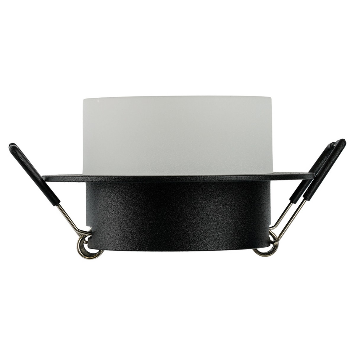 Встраиваемые светодиодные светильники Светильник встраиваемый Feron DL3115 потолочный MR16 G5.3 черный 51934 