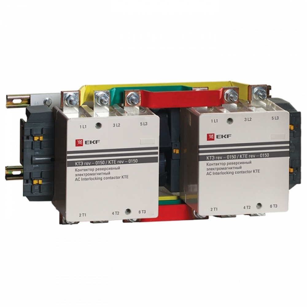 Контакторы Контактор EKF PROxima КТЭ реверсивный 150А 230В 2NO ctr-b-r-150 