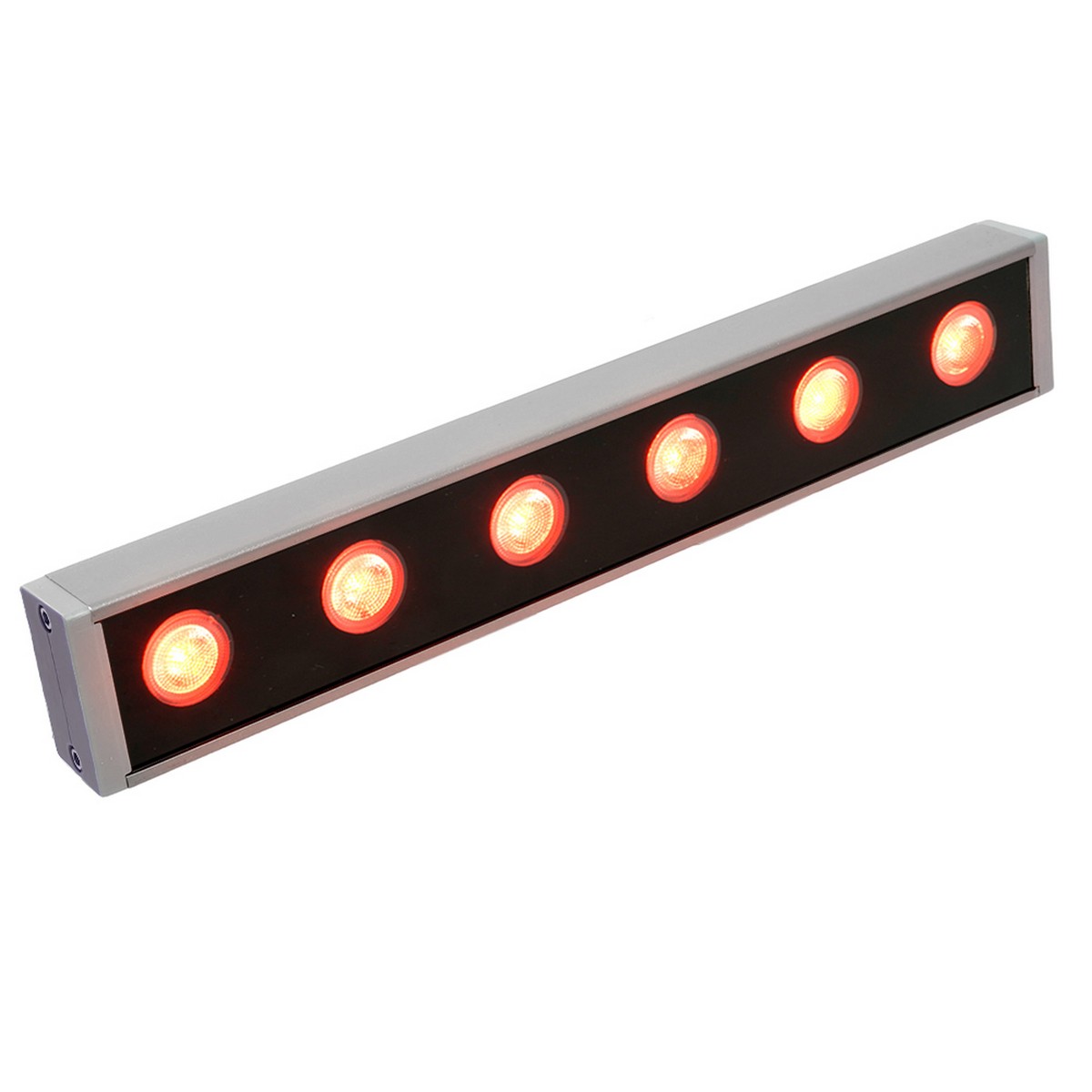 Светодиодный линейный прожектор Feron LL-893-1 красный 250*40*25mm 6W DC24V IP65 53130