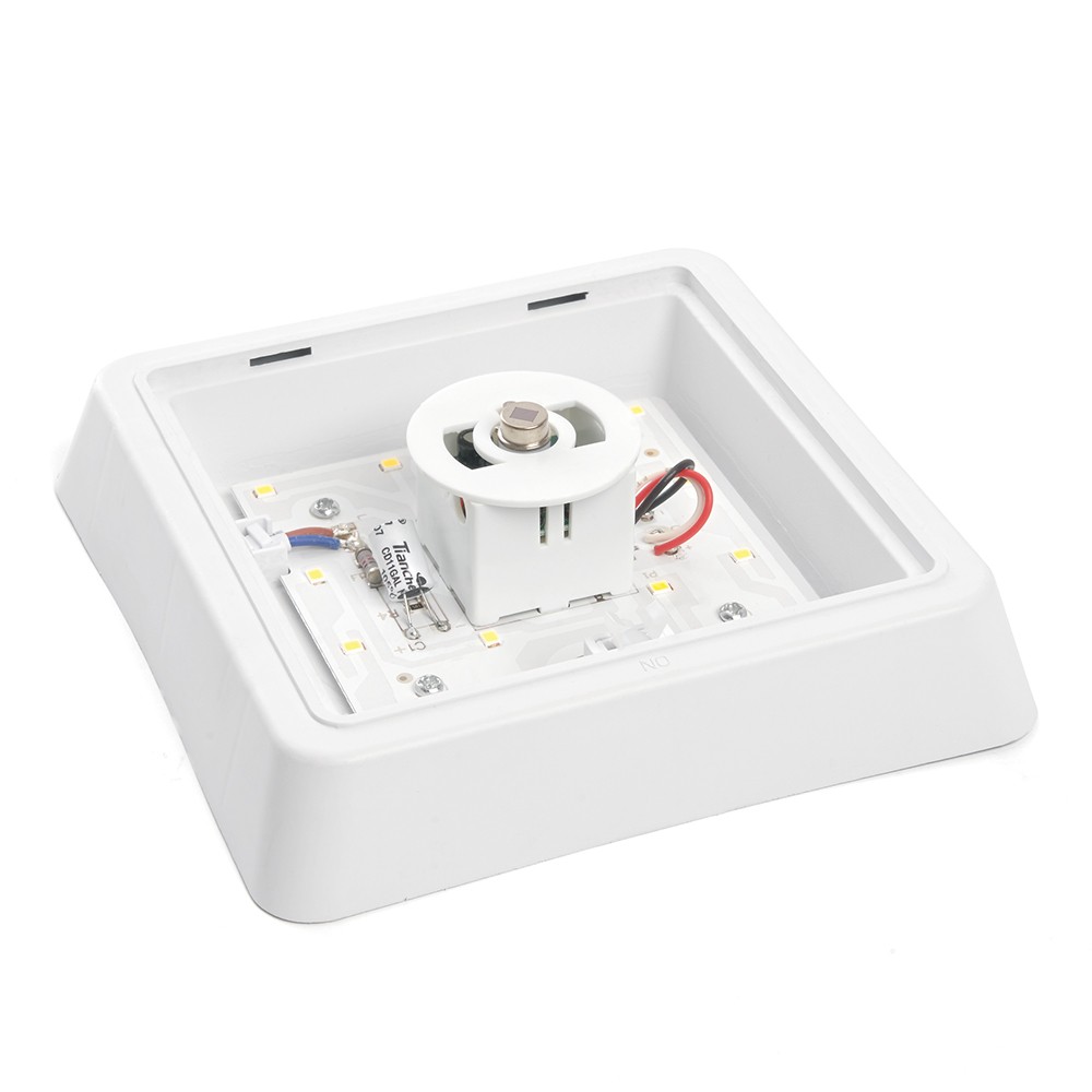 Светодиодные светильники ЖКХ Светильник светодиодный Feron AL3023 с ИК-датчиком 10W 6500K IP20 белый 41799 