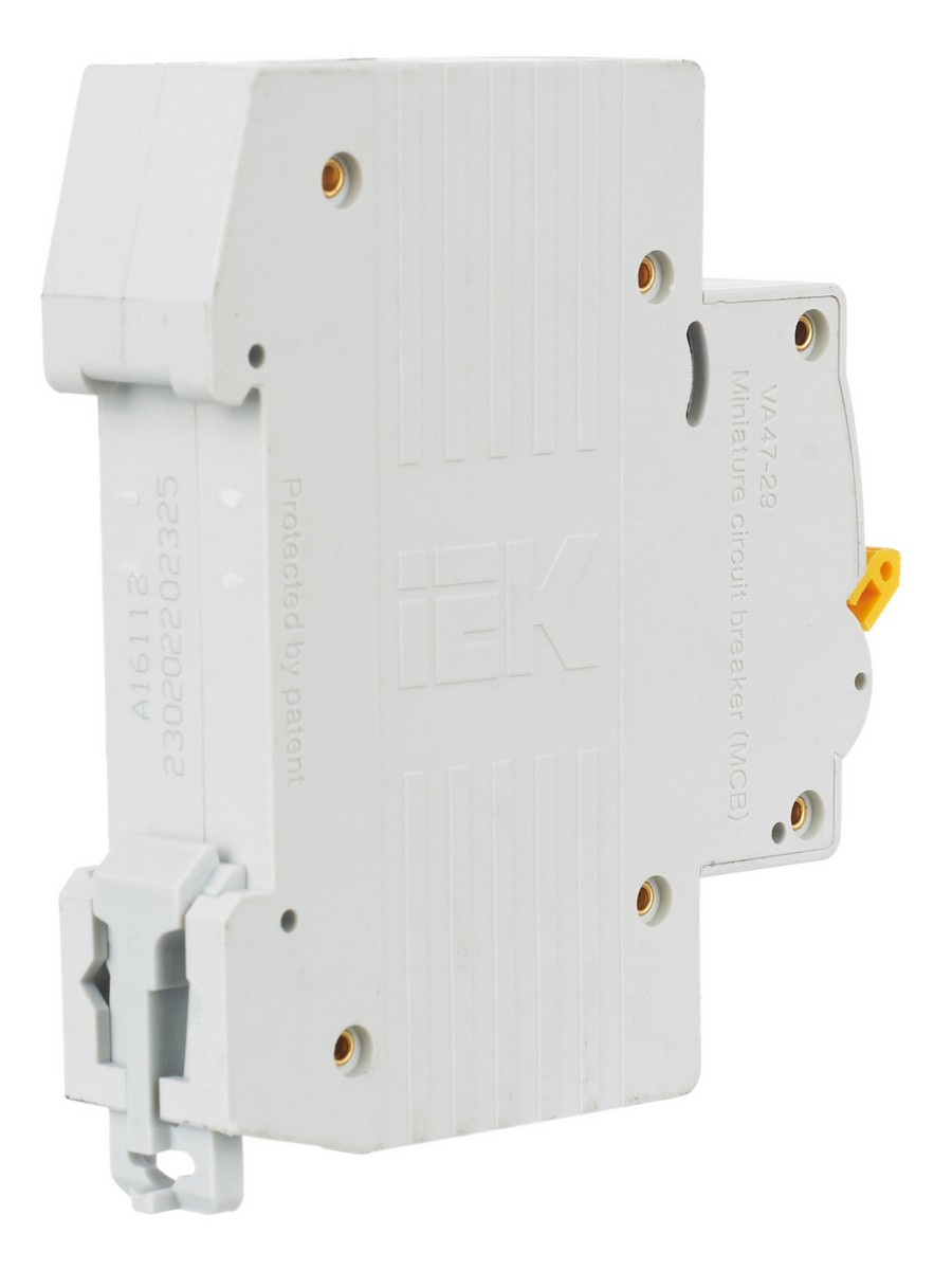 1 полюсные (однополюсные) Автоматический выключатель IEK KARAT ВА47-29 1Р 25А 4,5кА х-ка С MVA20-1-025-C 