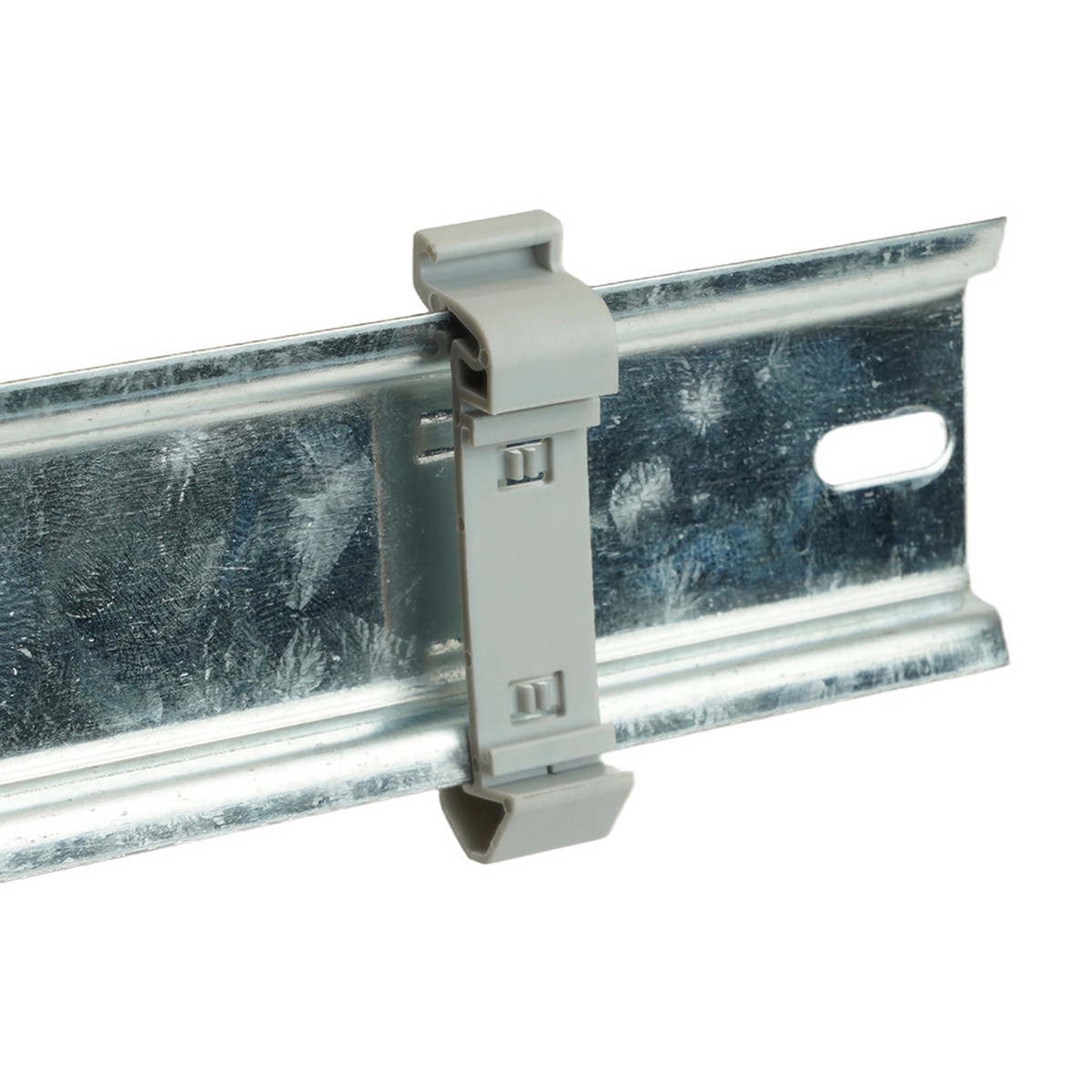 Монтажный держатель STEKKER на DIN-рейку для зажимов блочных (горизонтальная установка) LD580-PTFIX-H2 49757