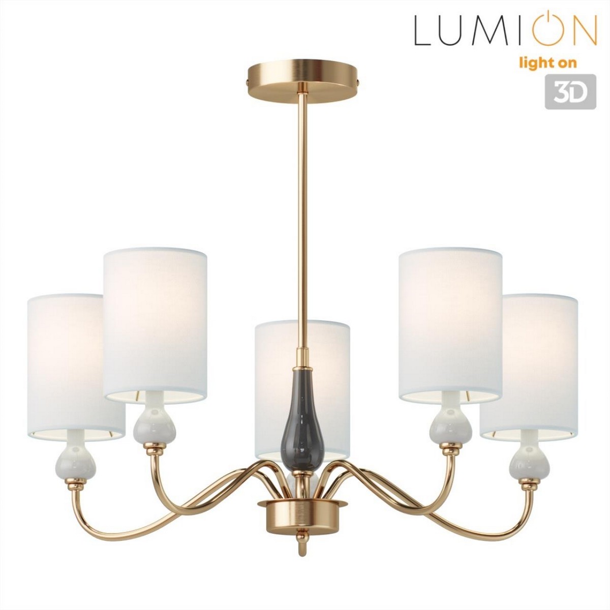 Люстры Люстра подвесная LUMION 6590/5 ANRI 