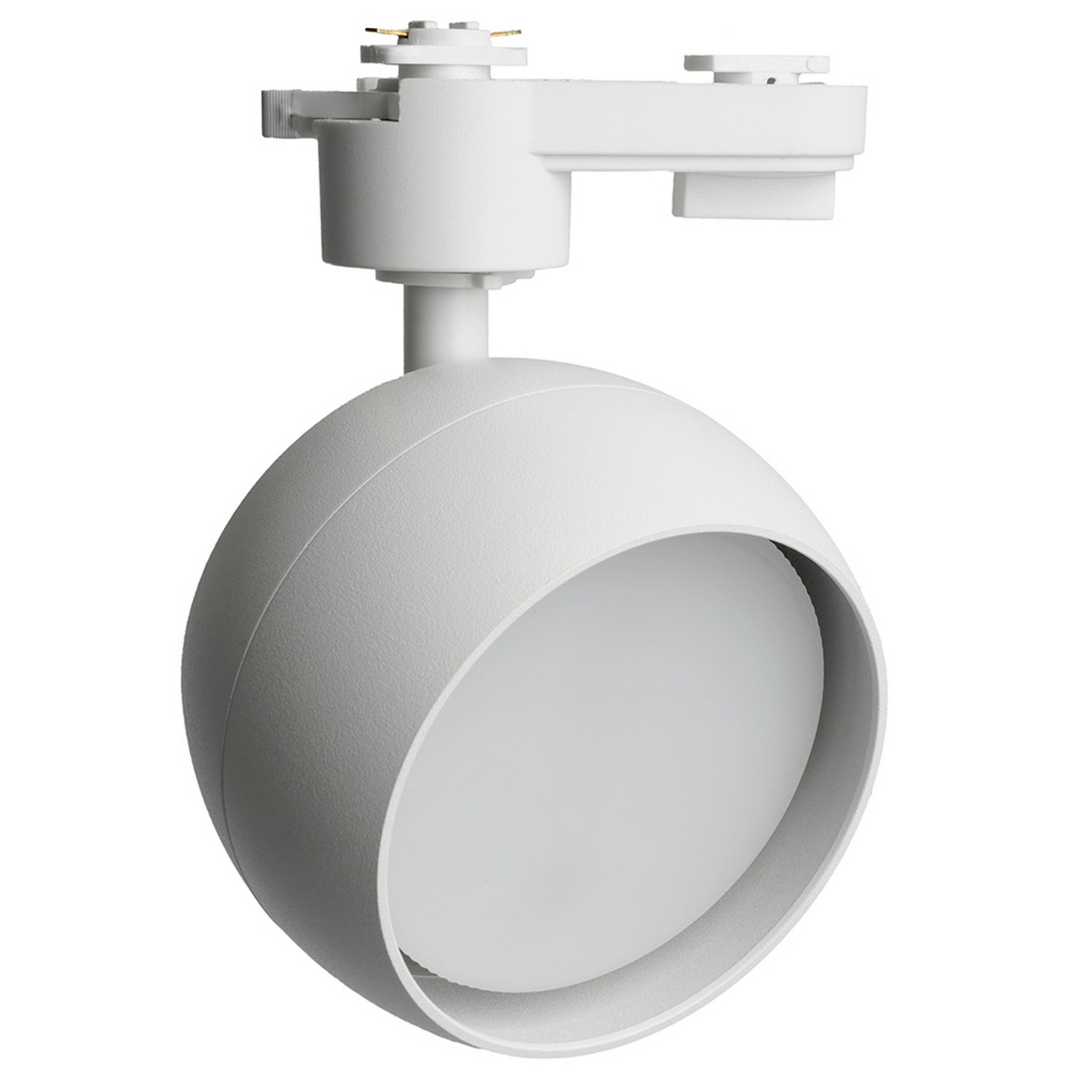 Трековые светодиодные светильники Светильник Feron AL164 трековый однофазный на шинопровод под лампу GX53 белый 48546 