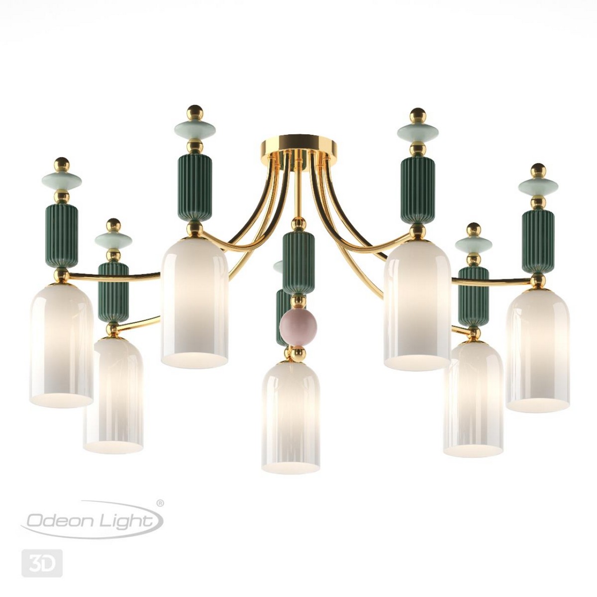 Люстра потолочная ODEON LIGHT 4861/7C CANDY