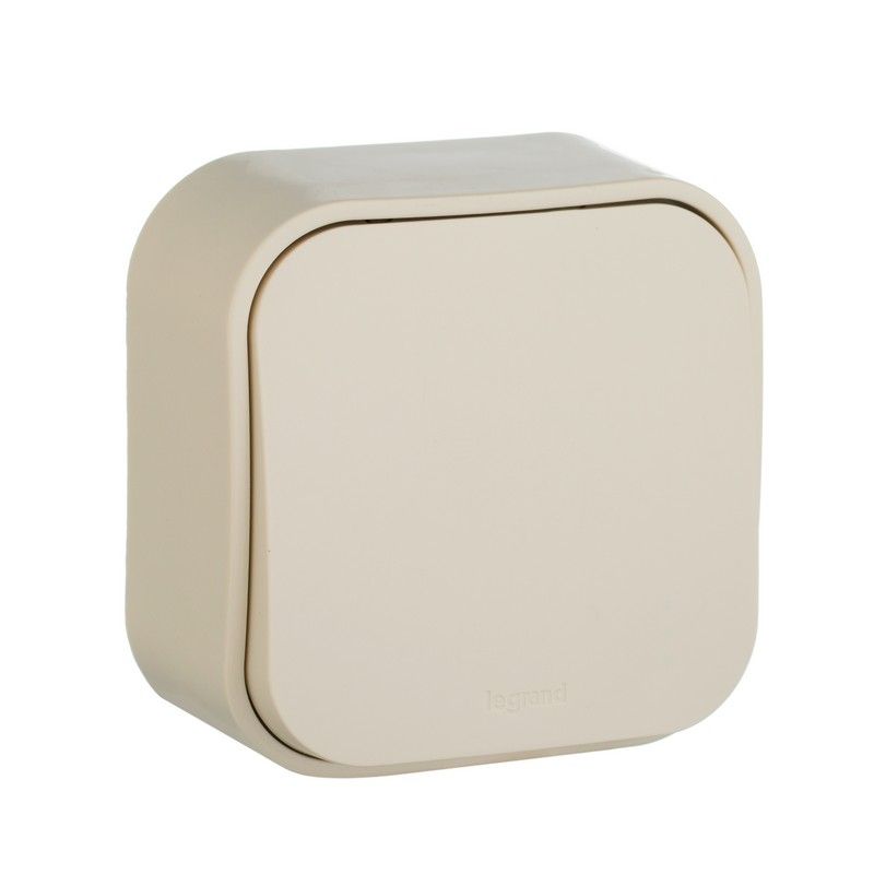 Legrand Quteo - Розетки и выключатели Накладные Розетки и выключатели Legrand Quteo Бежевый