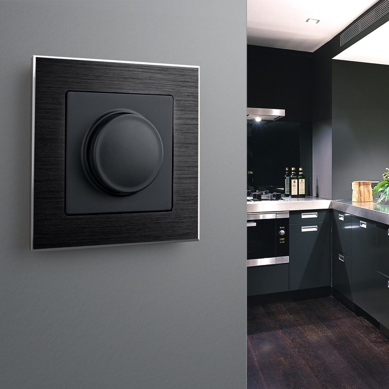 Werkel Черный матовый механизмы Диммер Werkel черный матовый W1142008