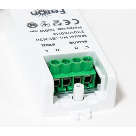 Датчик движения Feron SEN30/ST122 500W IP20 с кабелем 1,5м черный включение взмахом 22068