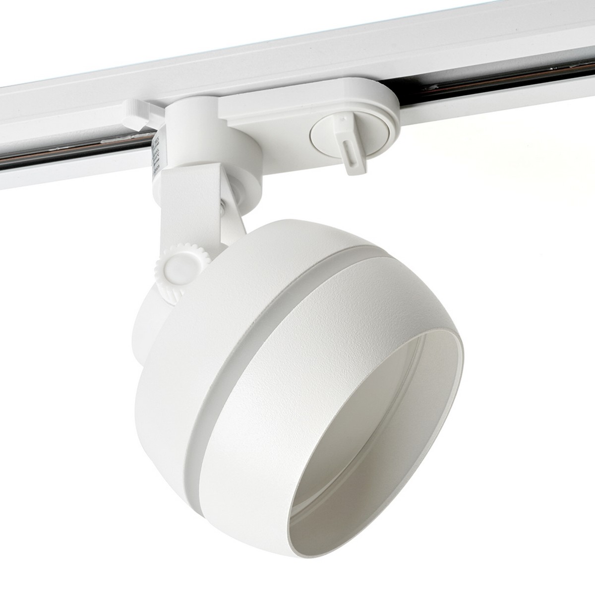 Трековые светодиодные светильники Светильник Feron AL165 трековый однофазный на шинопровод под лампу GX53 белый 48548 