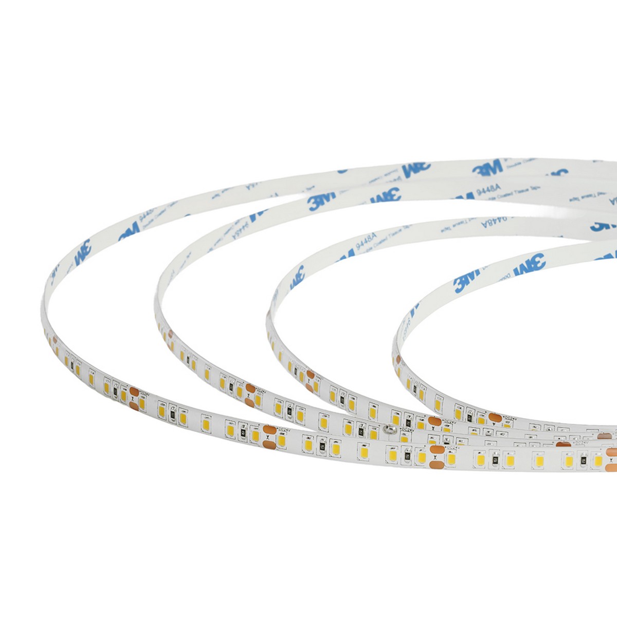 Светодиодная лента белая теплая Светодиодная LED лента Feron LS511 120SMD(2835)/м 11Вт/м 24V 3000К IP65 51634 