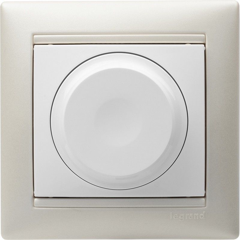 Legrand Valena Classic Белый Светорегулятор Legrand Valena Classic белый для светодиодов 5-300 Вт 774263