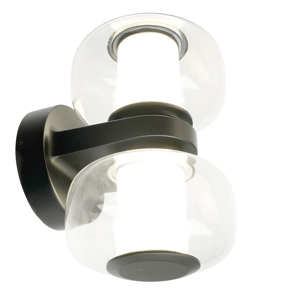 Уличные настенные светильники Светильник Feron DH1602 уличный светодиодный 24W 4000K черный 51989 