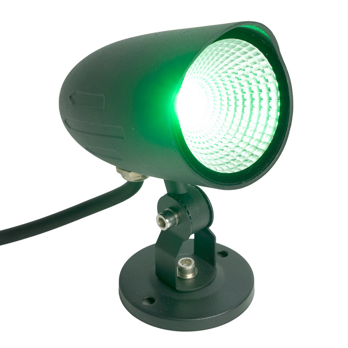 Светодиодные ландшафтные светильники Светодиодный светильник тротуарный (грунтовый) Feron SP2714 12W зеленый IP65 51767 