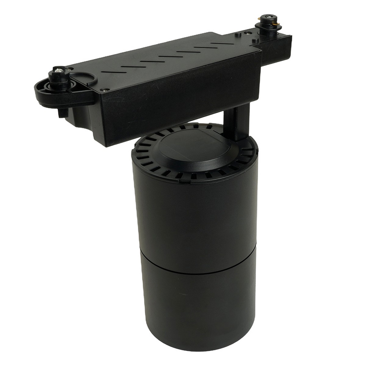 Трековые светодиодные светильники Светодиодный светильник Feron AL103 трековый на шинопровод 40W 4000K 35 градусов черный TrueColor 48944 