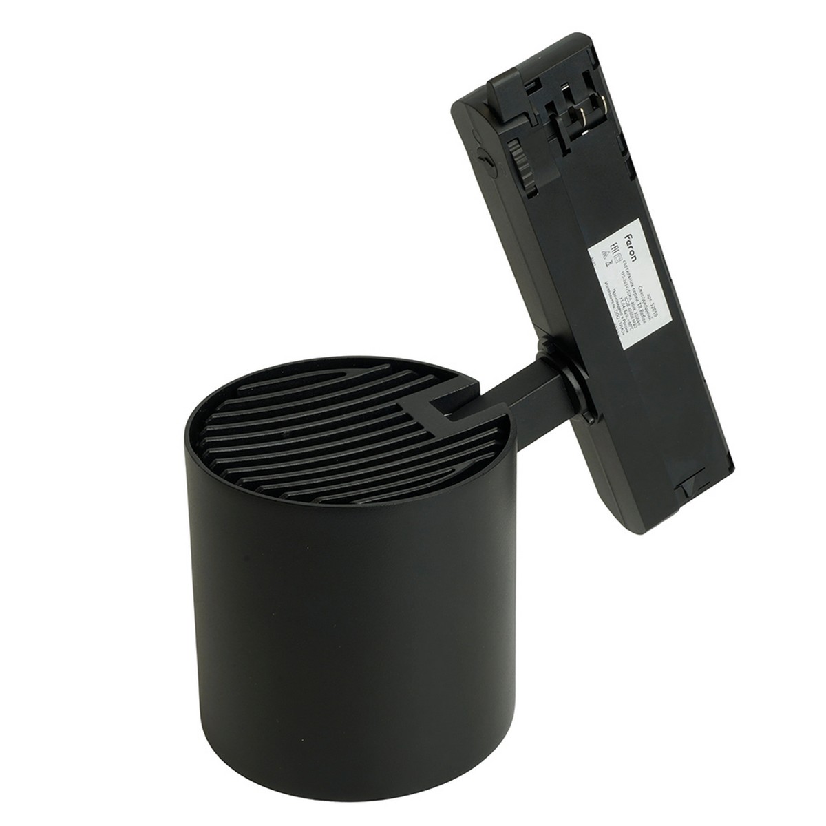 Трековые светодиодные светильники Светодиодный светильник Feron TR Reflex трековый 40W 4000К, 36 градусов, черный, 3х фазный с функцией выбора мощности 52059 