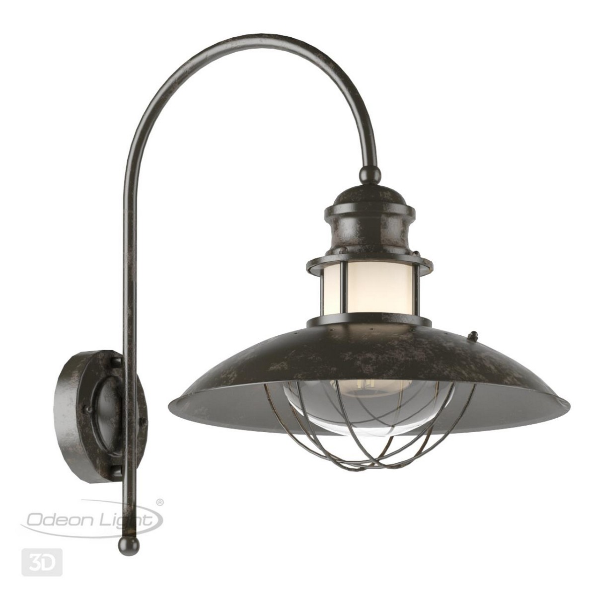 Уличный настенный светильник IP44 ODEON LIGHT 4164/1WA DANTE