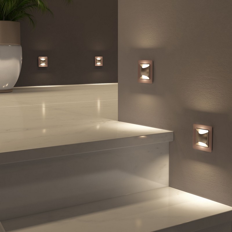Встраиваемая LED подсветка Werkel МУН (шампань) W1154511