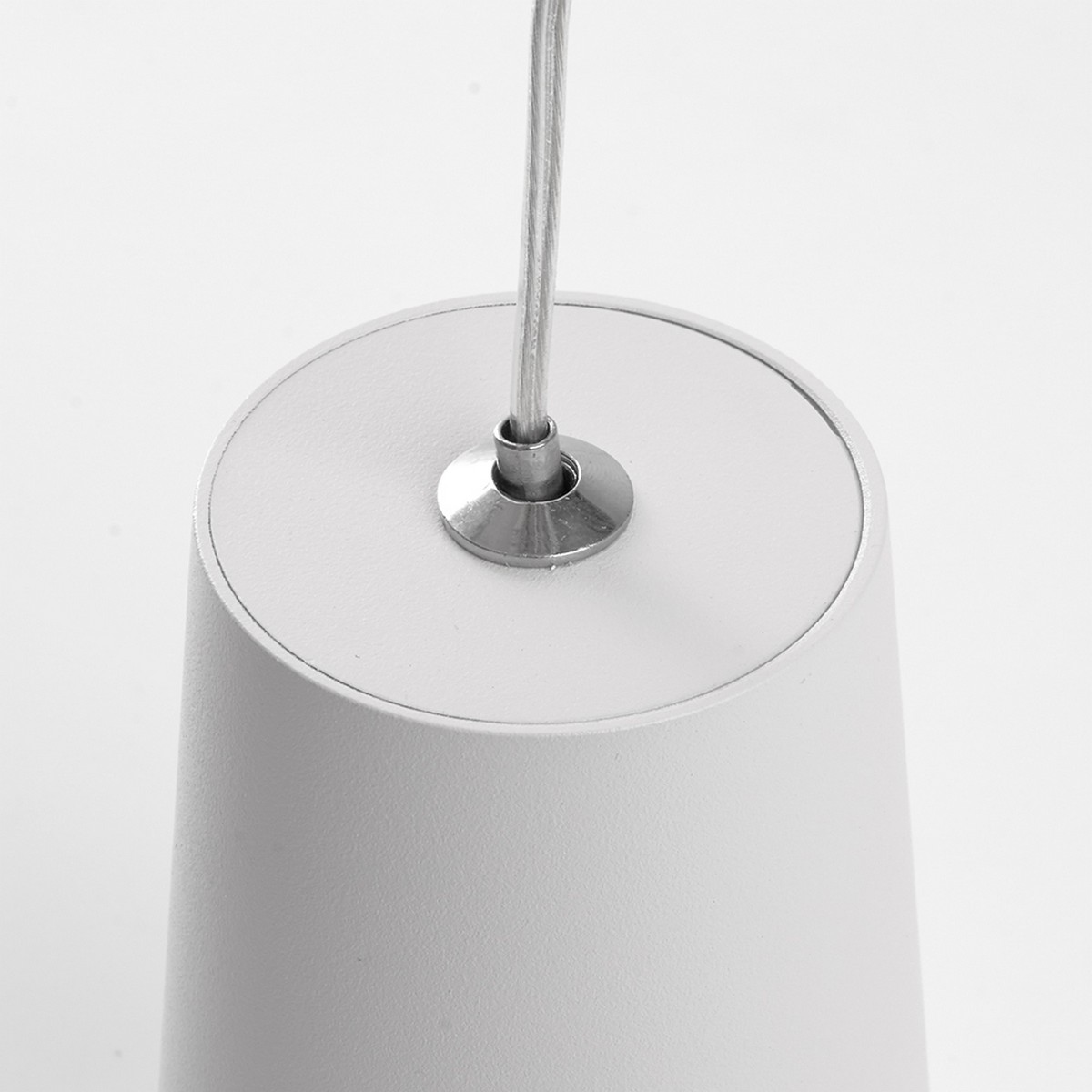 Светильник подвесной Feron ML1858 Barrel BELL levitation MR16 белый 48422